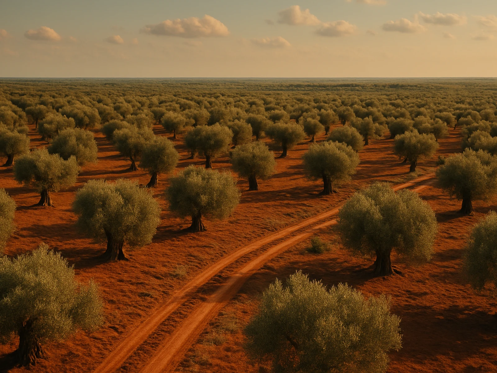 Puglia olive grove landscape